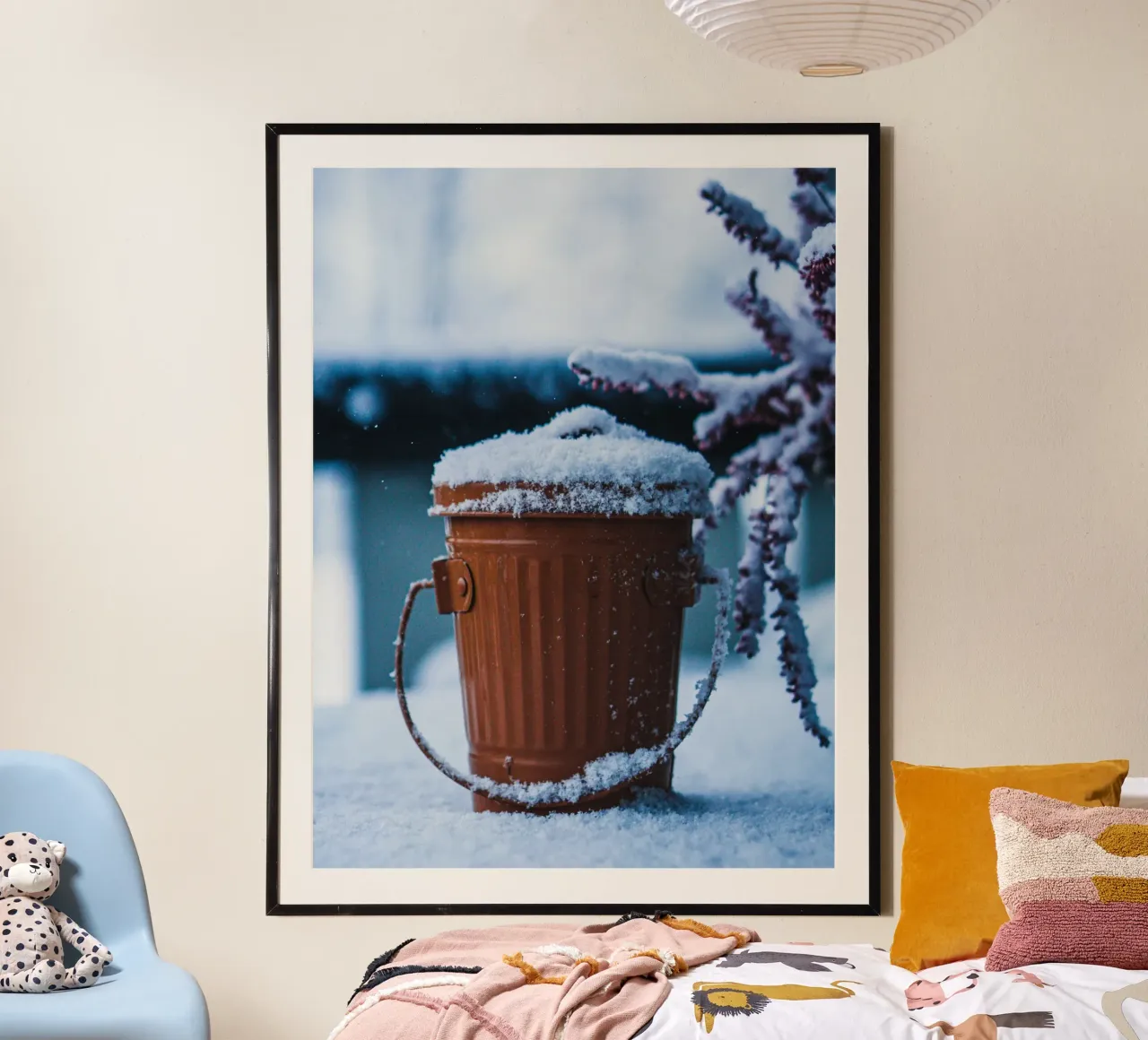 Magia invernale - Eime innevata poster da Whole©