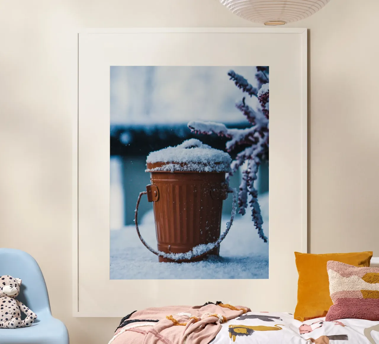 Magia invernale - Eime innevata poster da Whole©