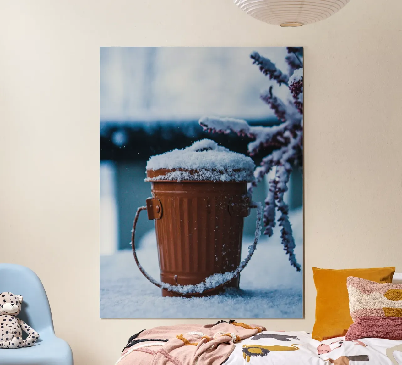 Magia invernale - Eime innevata poster da Whole©