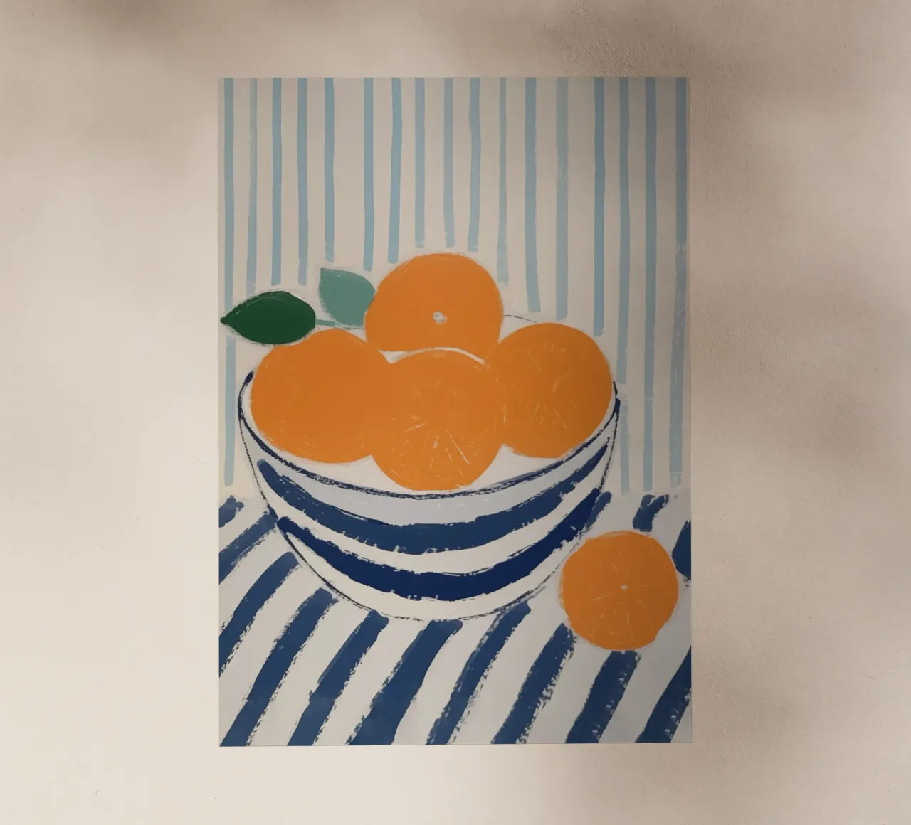 Boho Bella Vita 19 Oranges 1 pellicola backlit da Boho Print Collection