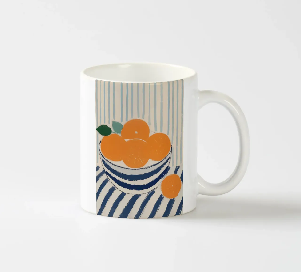 Boho Bella Vita 19 Oranges 1 tazza in ceramica da Boho Print Collection
