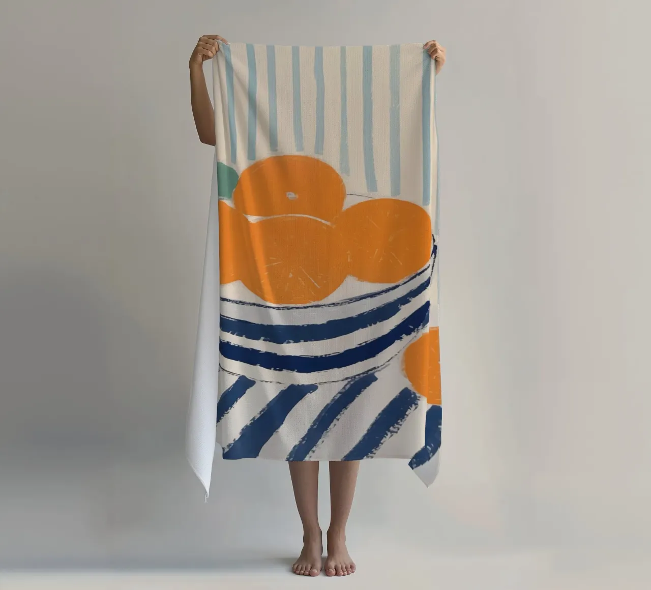 Boho Bella Vita 19 Oranges 1 telo mare da Boho Print Collection