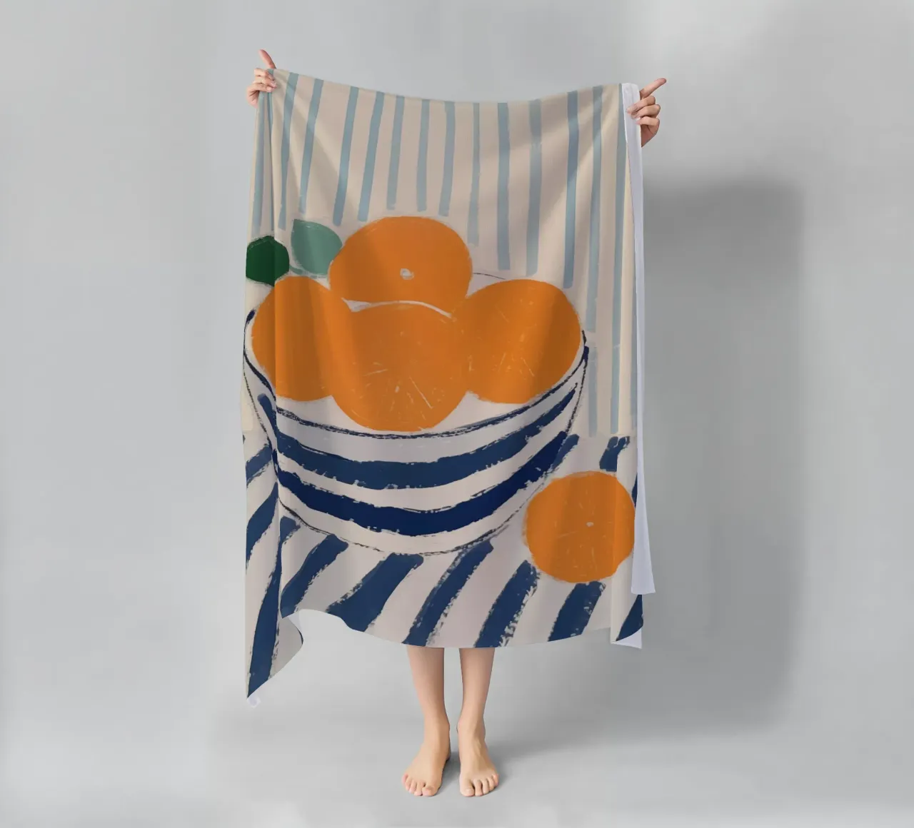 Boho Bella Vita 19 Oranges 1 telo mare da Boho Print Collection
