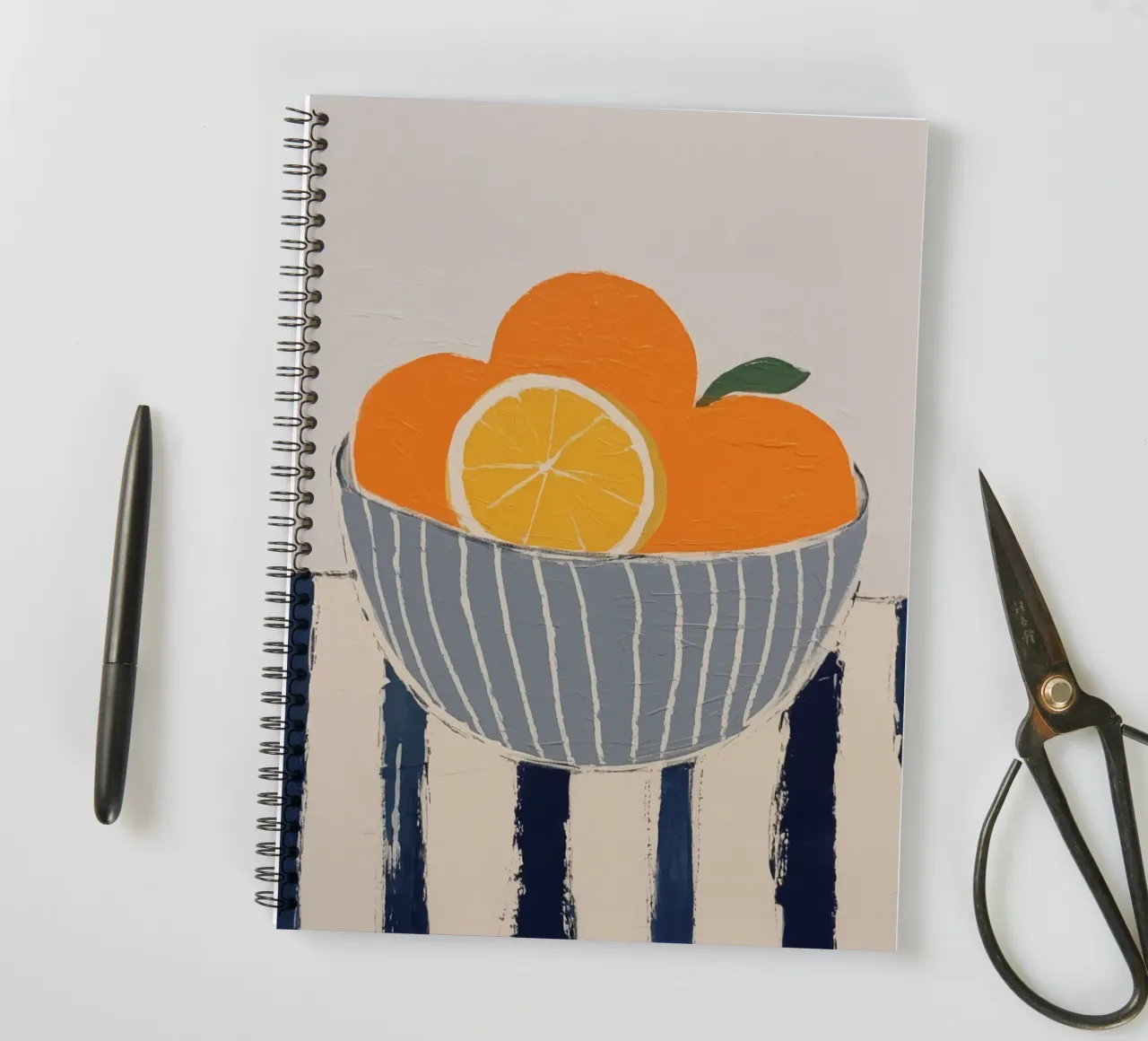 Boho Bella Vita 19 Oranges 2 Ringbuch von Boho Print Collection