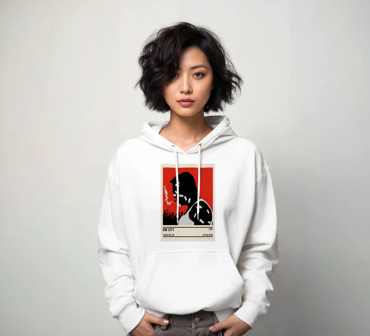 Sin City felpa con cappuccio da TheArtstudio