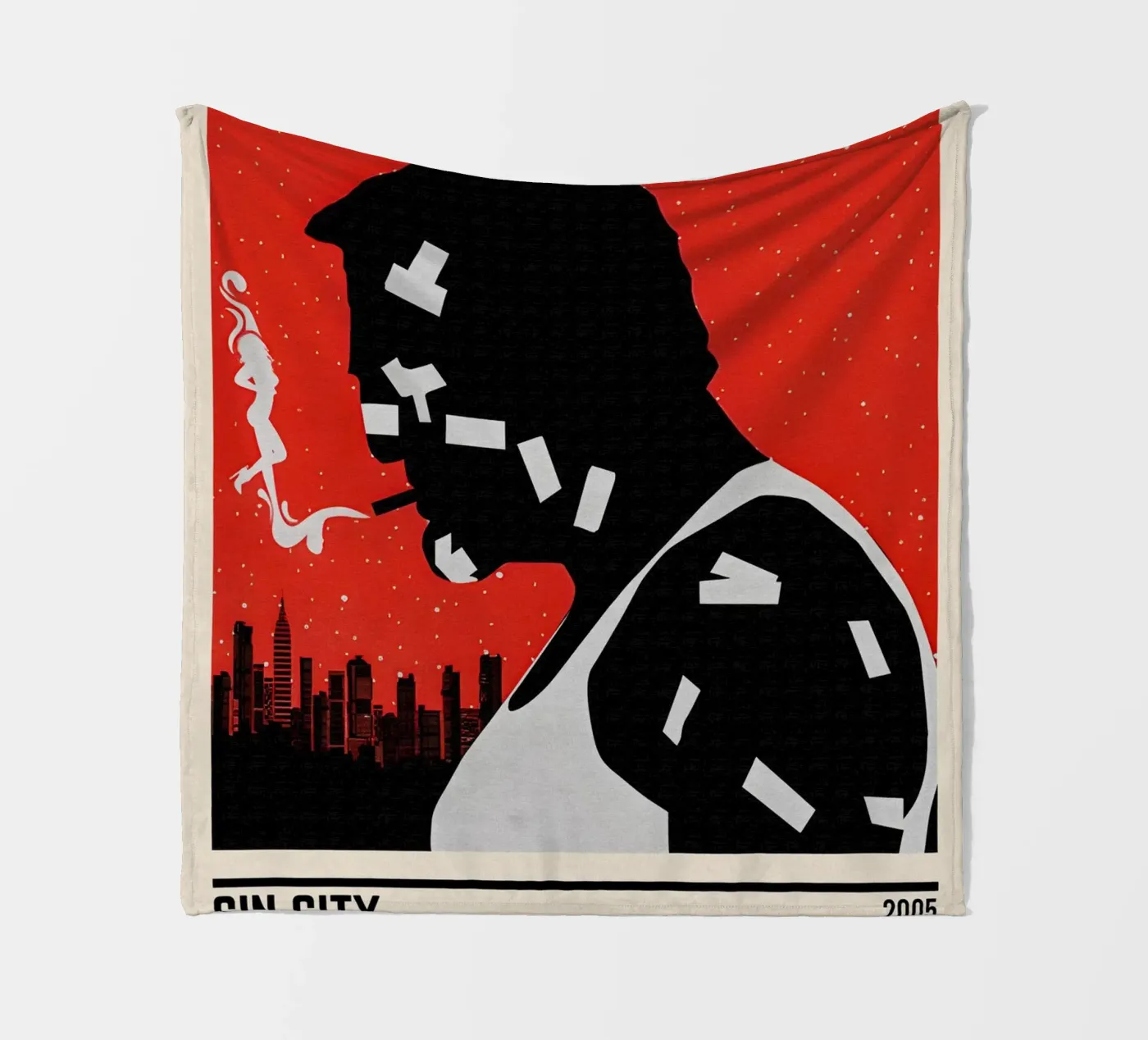 Sin City Fleecedecke von TheArtstudio