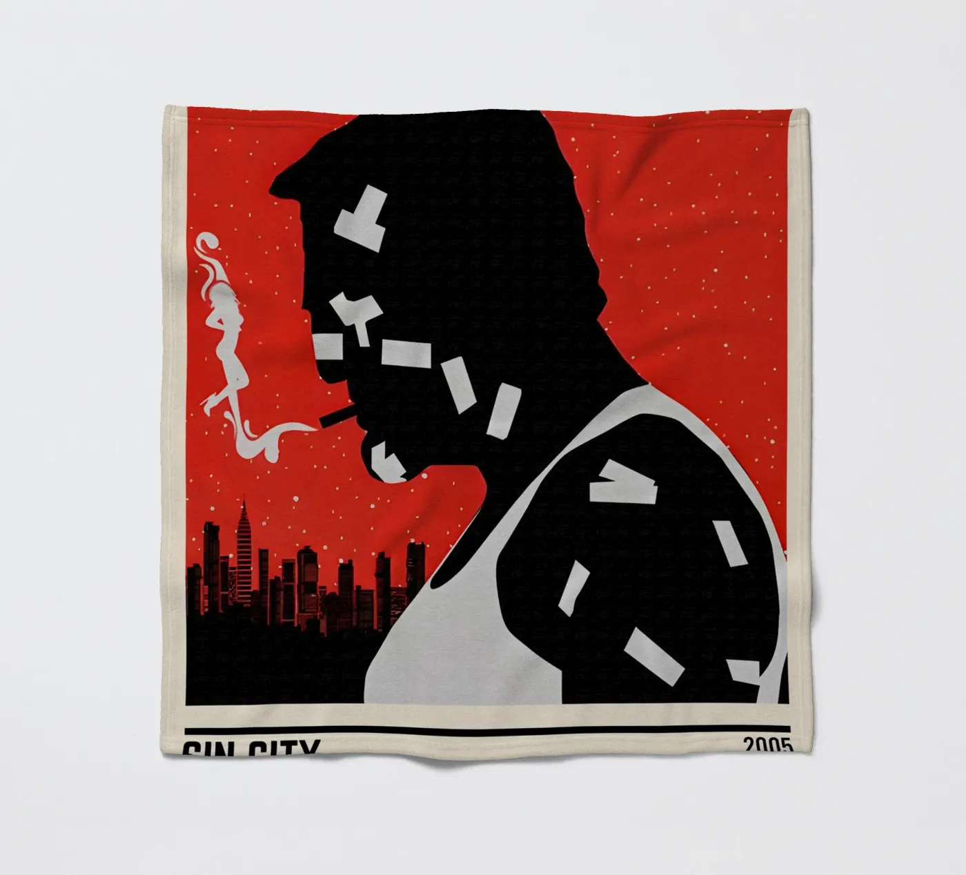 Sin City Fleecedecke von TheArtstudio