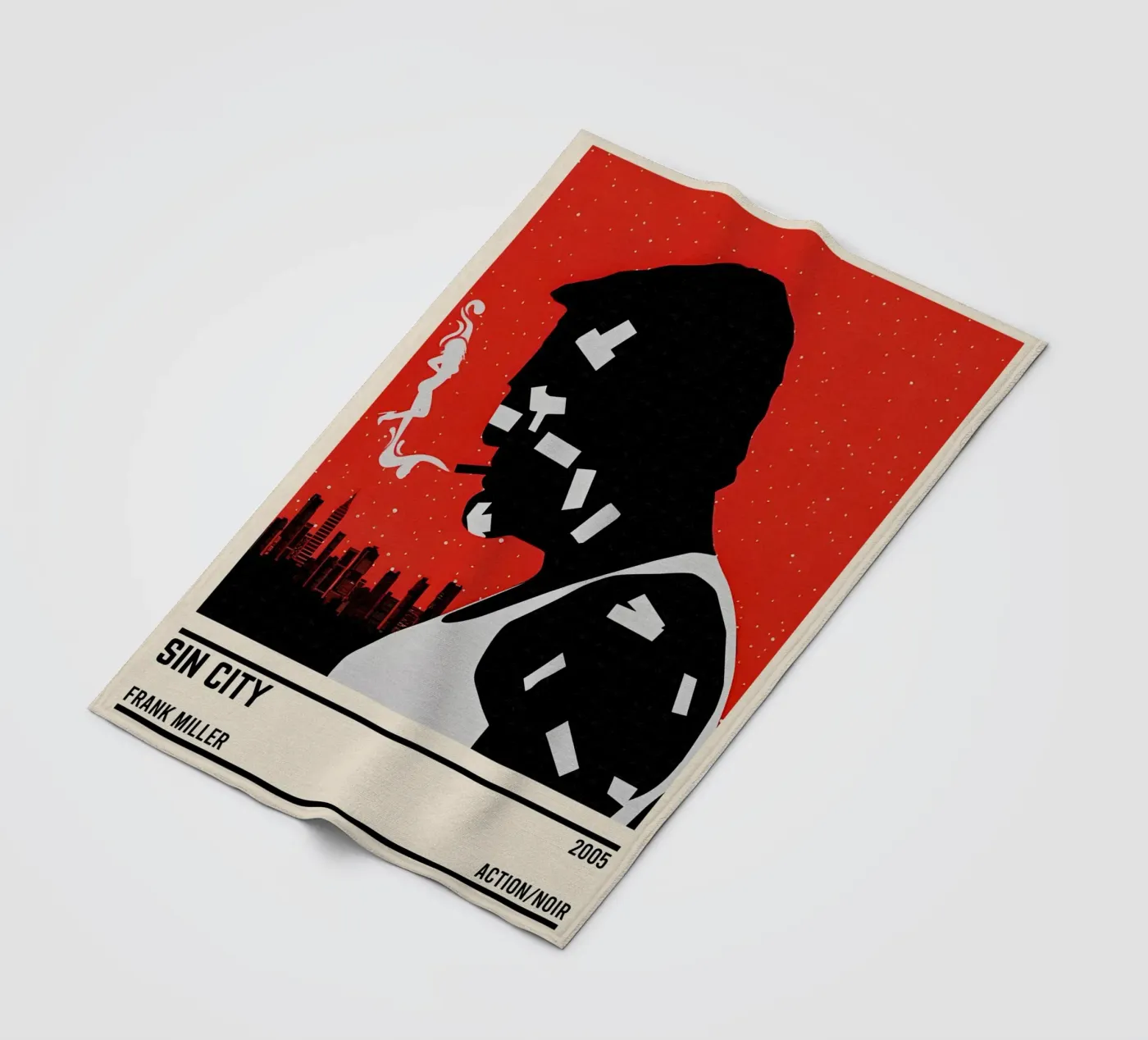Sin City Fleecedecke von TheArtstudio