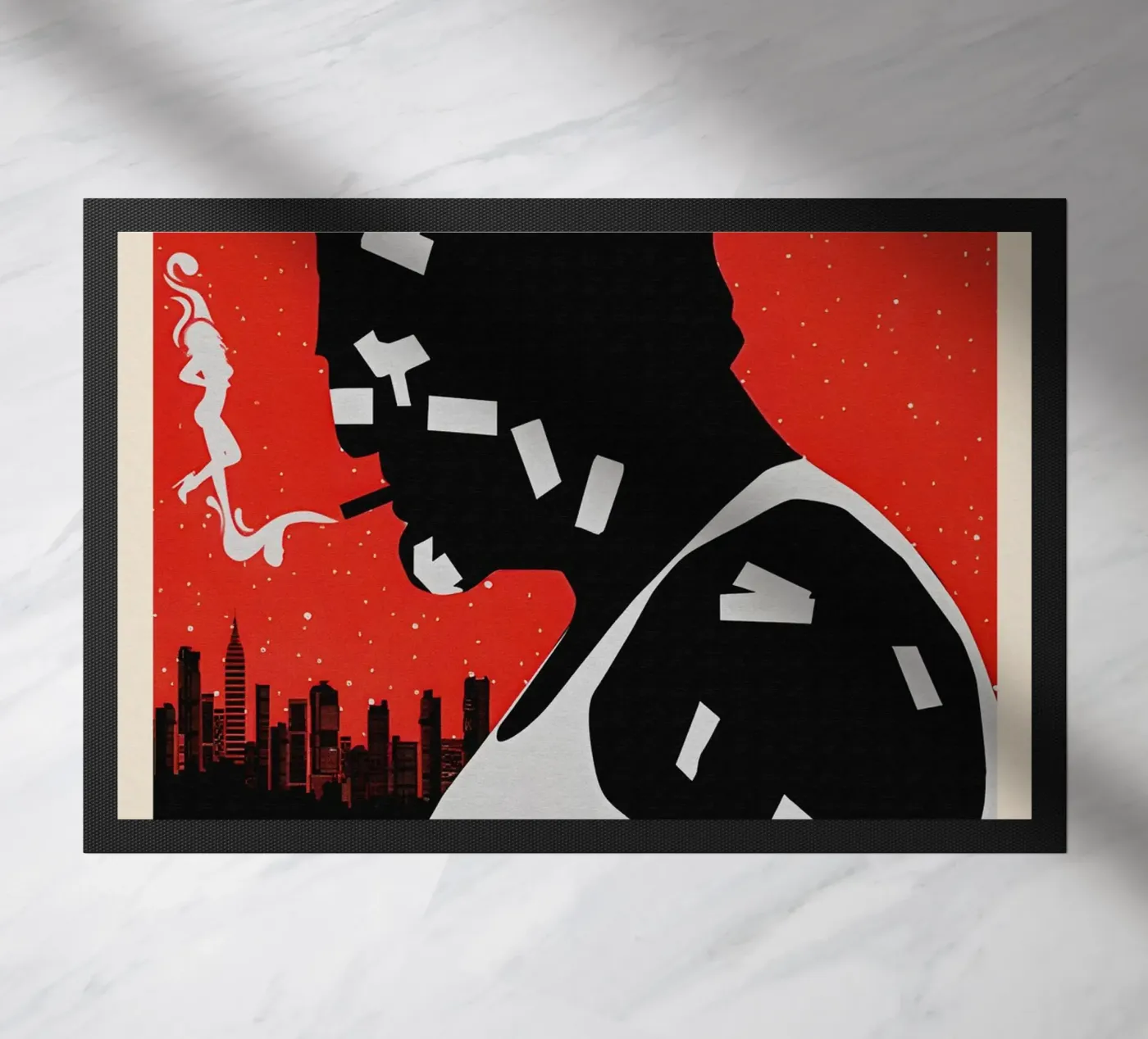 Sin City doormat by TheArtstudio