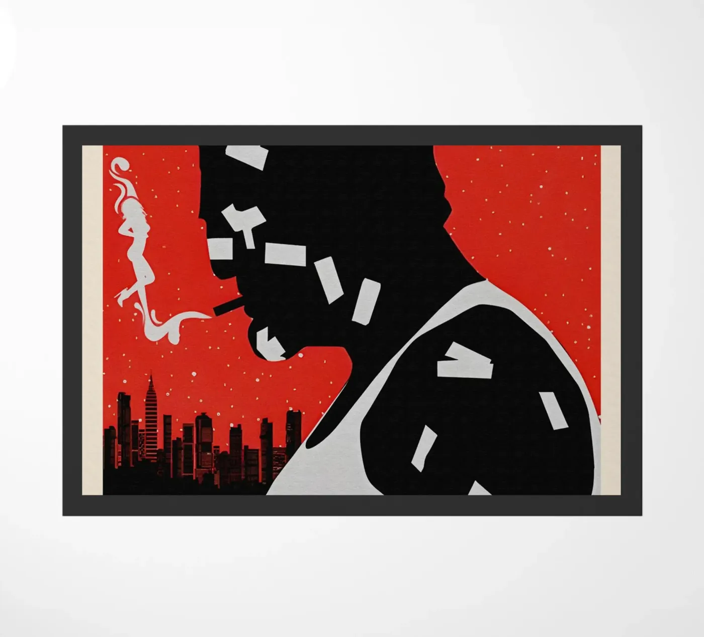 Sin City doormat by TheArtstudio