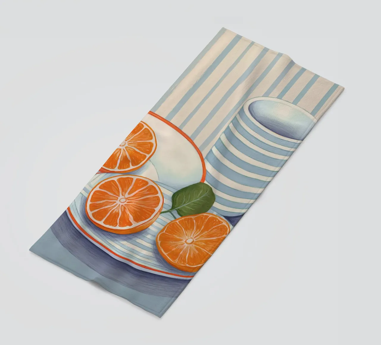 Boho Bella Vita 19 Oranges 3 telo mare da Boho Print Collection