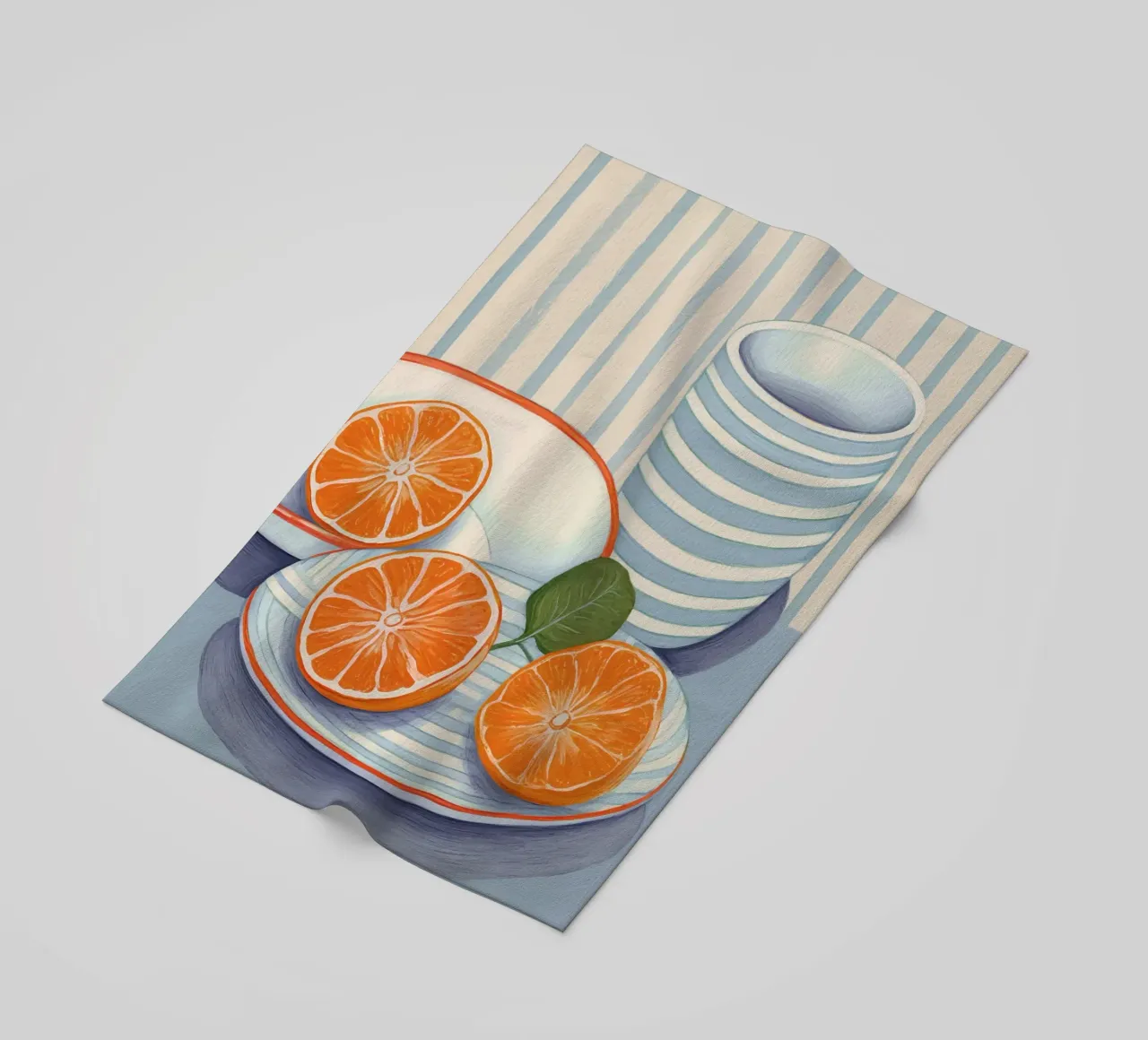 Boho Bella Vita 19 Oranges 3 telo mare da Boho Print Collection