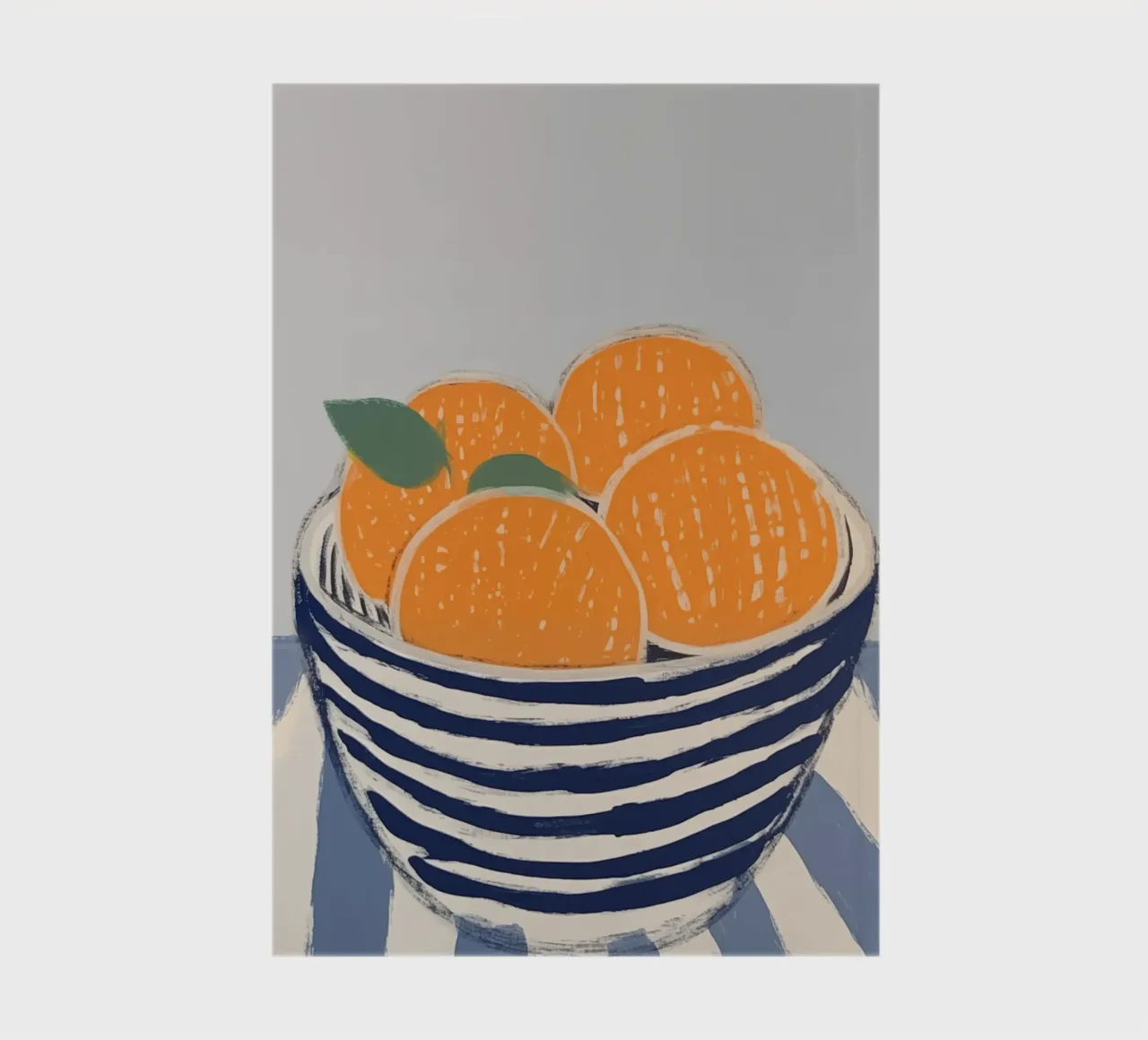 Boho Bella Vita 19 Oranges 4 notebook by Boho Print Collection