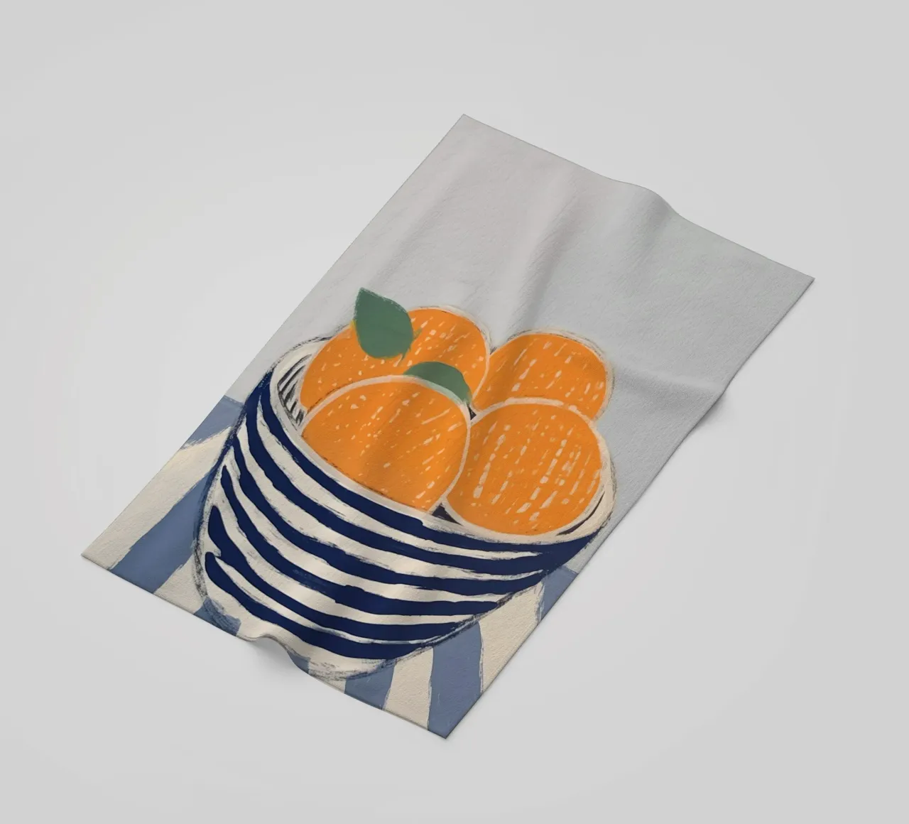 Boho Bella Vita 19 Oranges 4 telo mare da Boho Print Collection