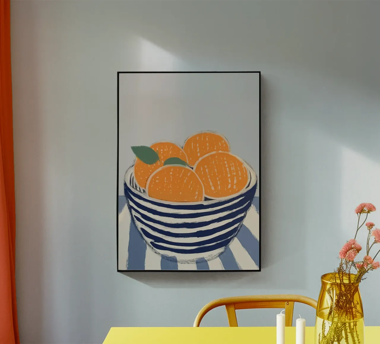 Boho Bella Vita 19 Oranges 4 plexiglass da Boho Print Collection
