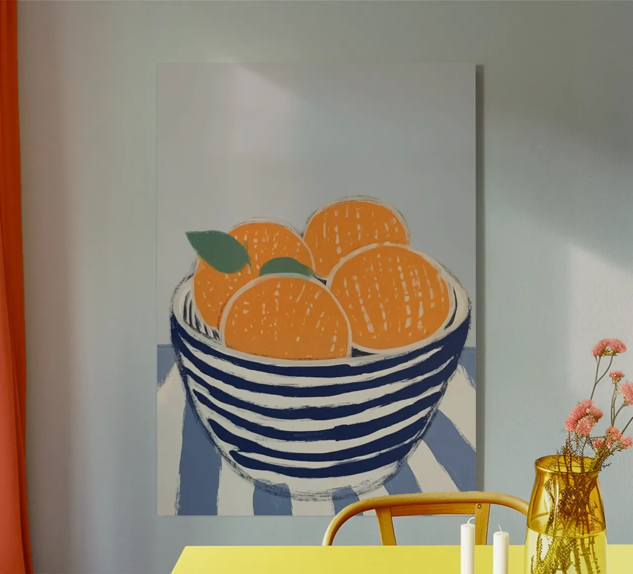 Boho Bella Vita 19 Oranges 4 plexiglass da Boho Print Collection