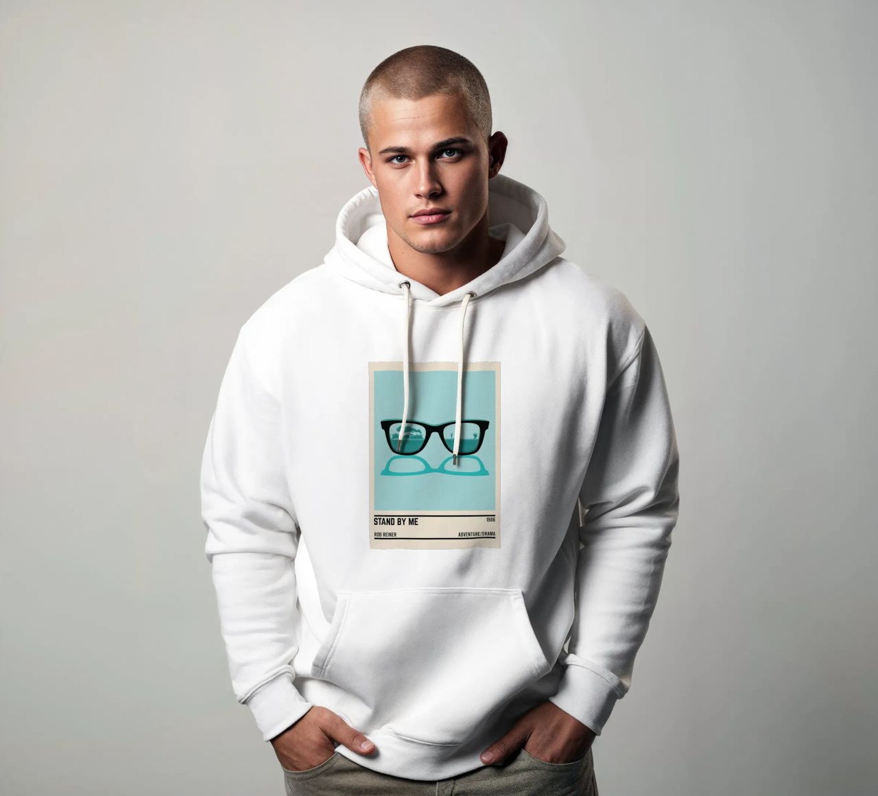 Stand by Me felpa con cappuccio da TheArtstudio