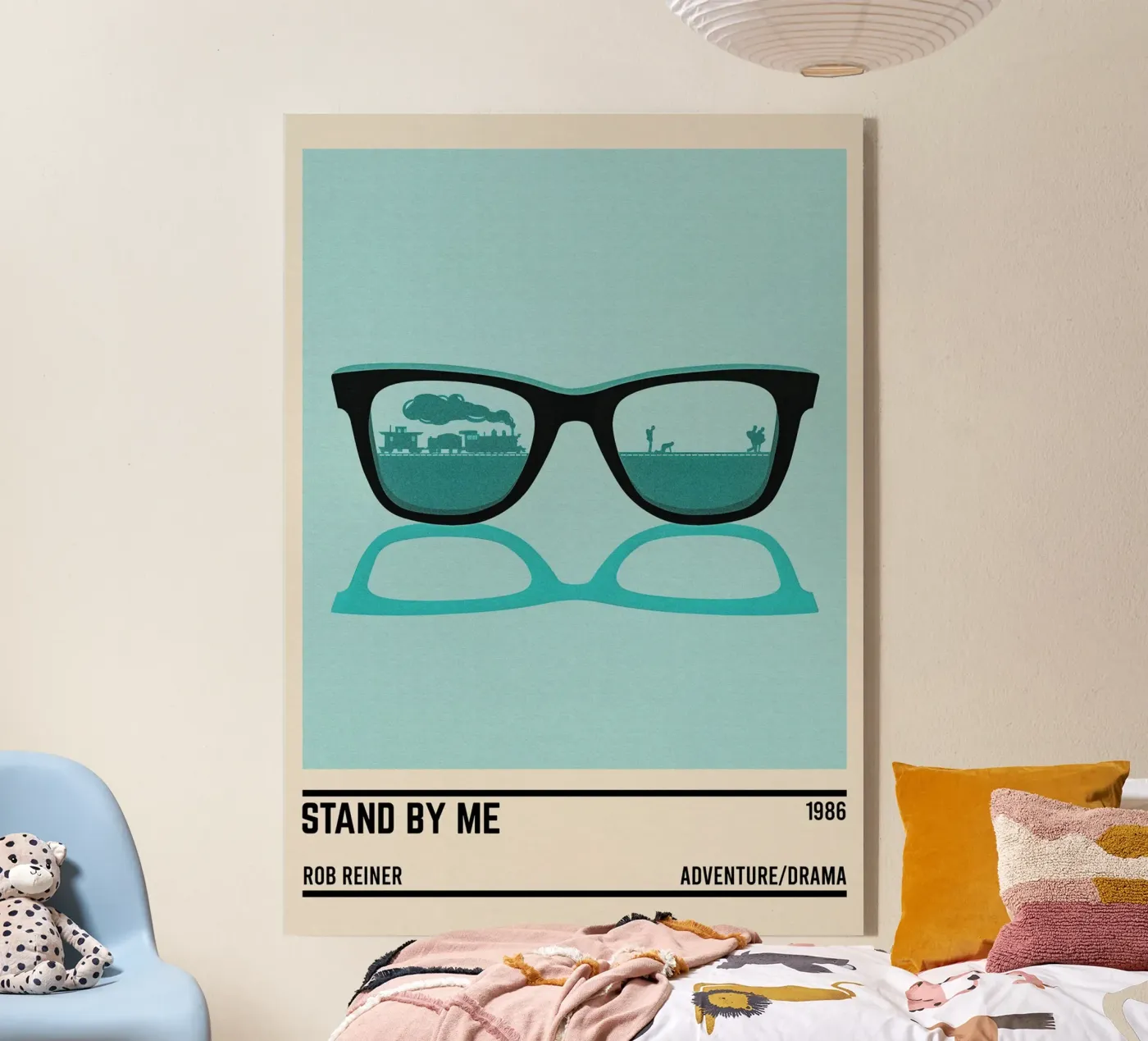 Stand by Me Acryl-Glas von TheArtstudio