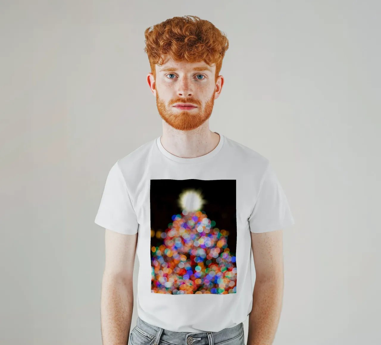 Bokeh Christmas - Gioco astratto di luci t-shirt da Whole©