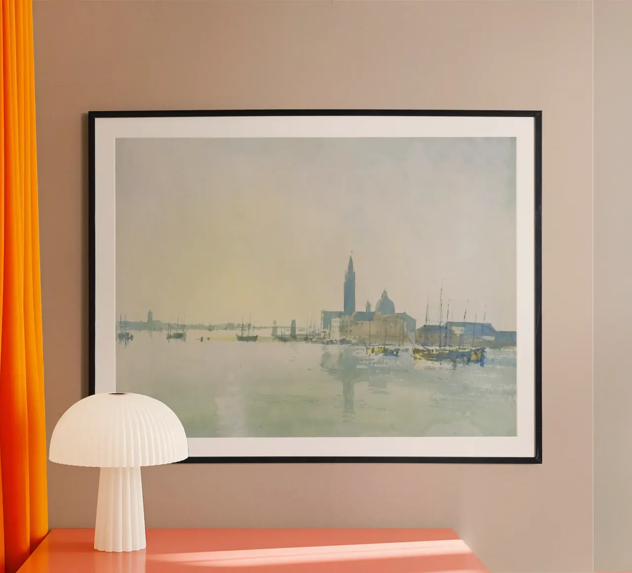William Turner - Mattino a Venezia carta hahnemühle da ARTOTHEK