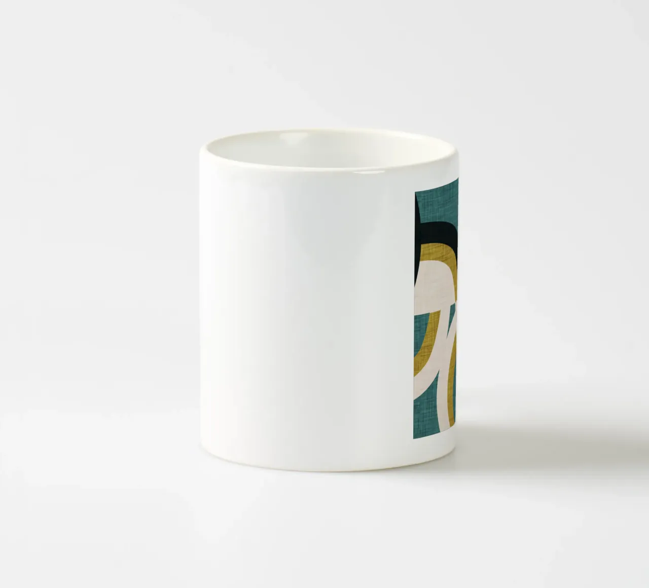 Nuovo Mid Mod Freeway Olive tazza in ceramica da susanacosta