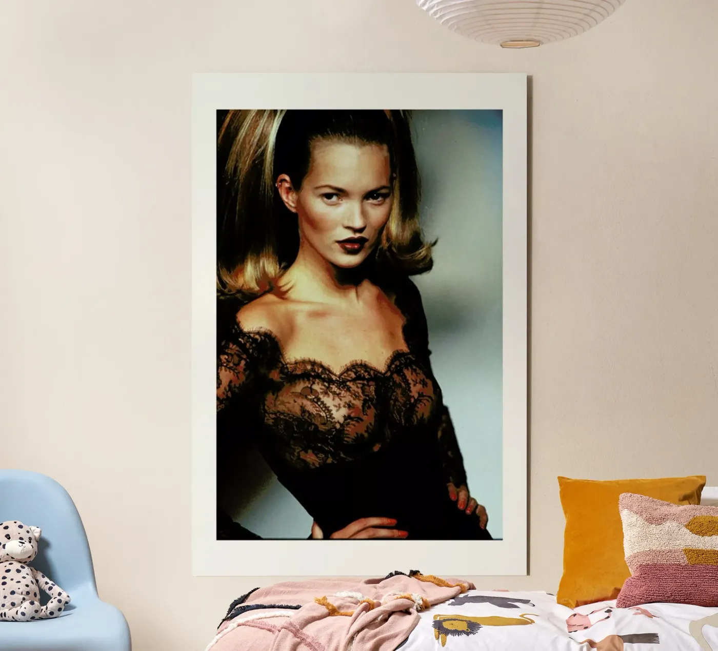 Kate Moss pannello forex da Gallery Print and Art Limited