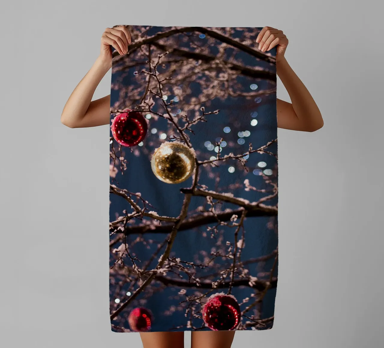 Luci di Natale asciugamano da bagno da Whole©