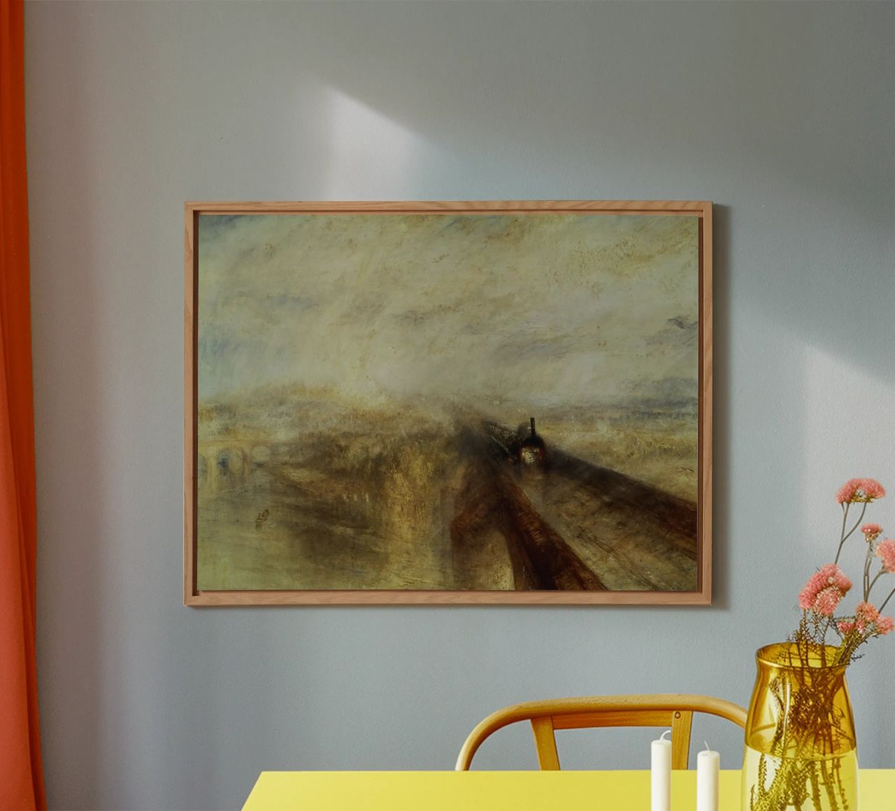 William Turner - Pioggia, vapore e velocità alluminio dibond da ARTOTHEK