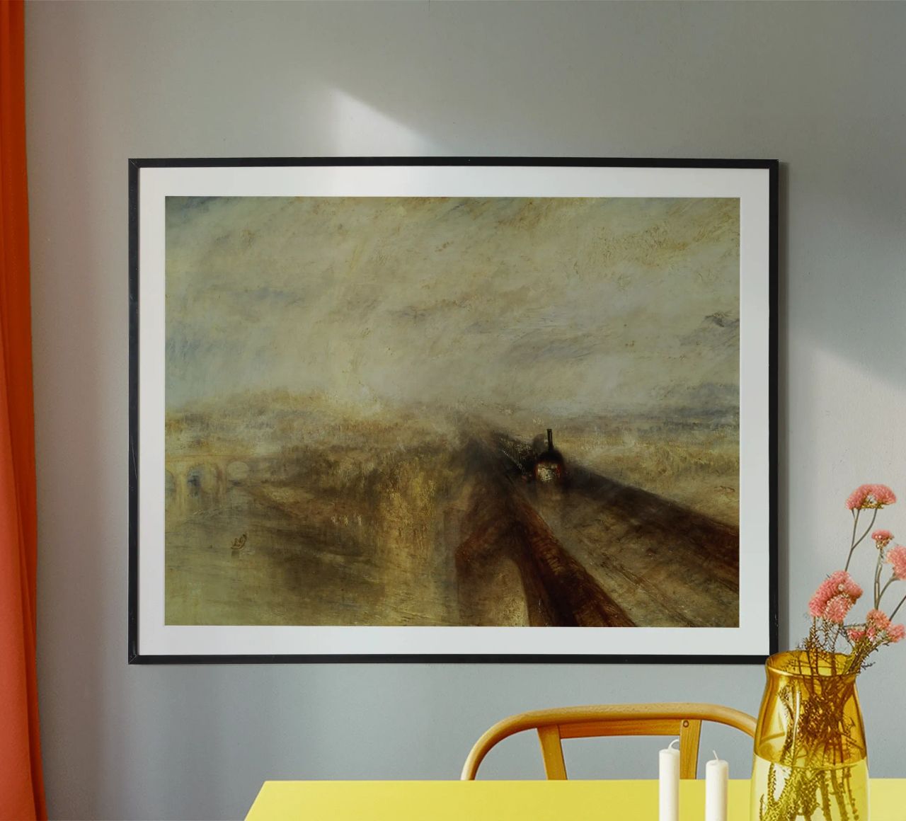 William Turner - Pioggia, vapore e velocità poster da ARTOTHEK
