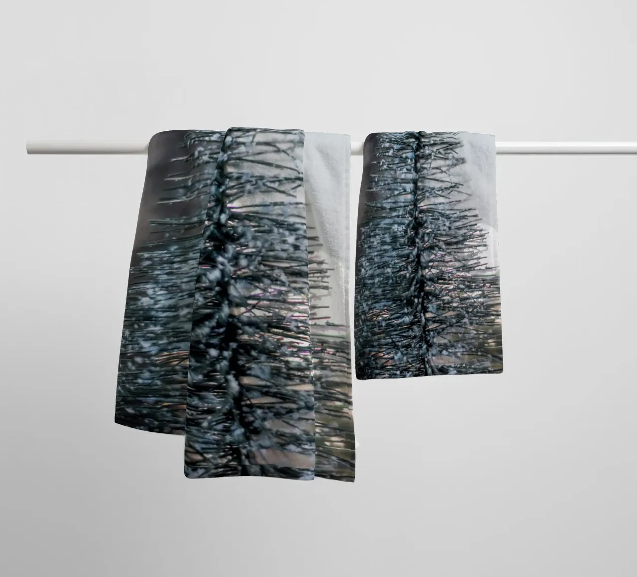 Magia invernale dei mini alberi asciugamano da bagno da Whole©