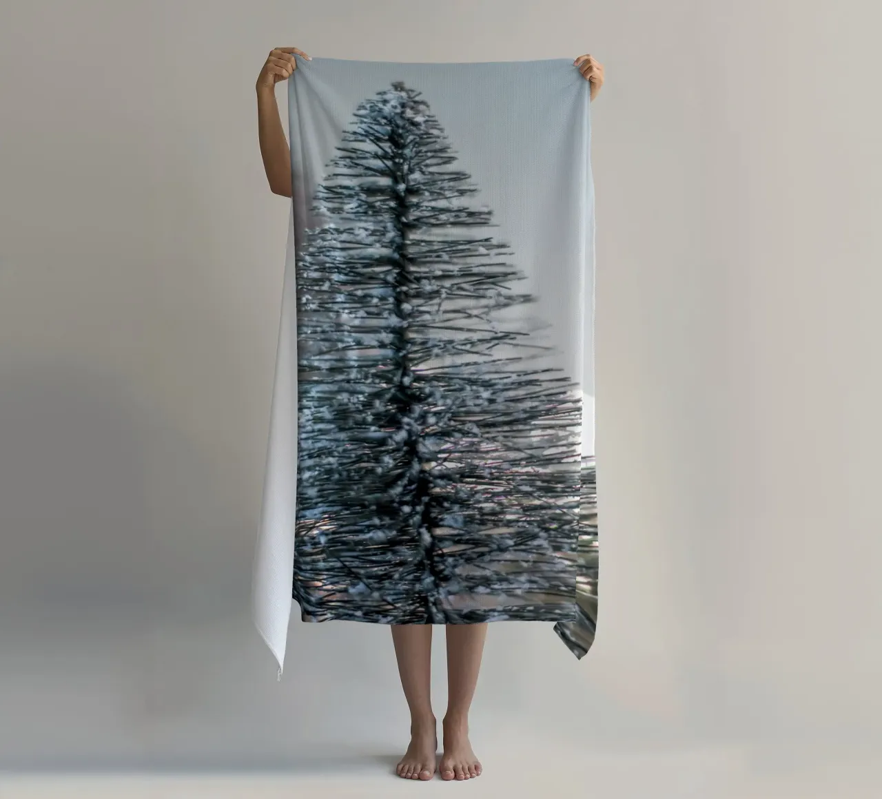 Winter mini tree magic beach towel by Whole©