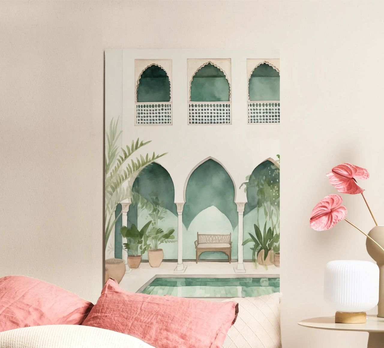 Boho Bella Vita 20 Vacation 3 poster by Boho Print Collection