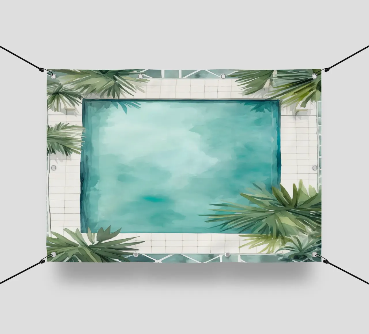 Boho Bella Vita 20 Vacation 4 telo in pvc da Boho Print Collection