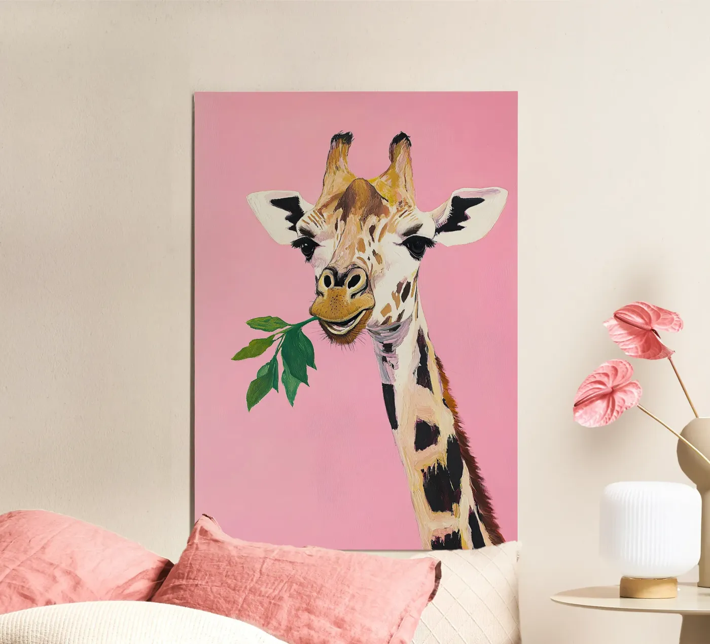 Giraffa alluminio dibond da Euphoria Theresa