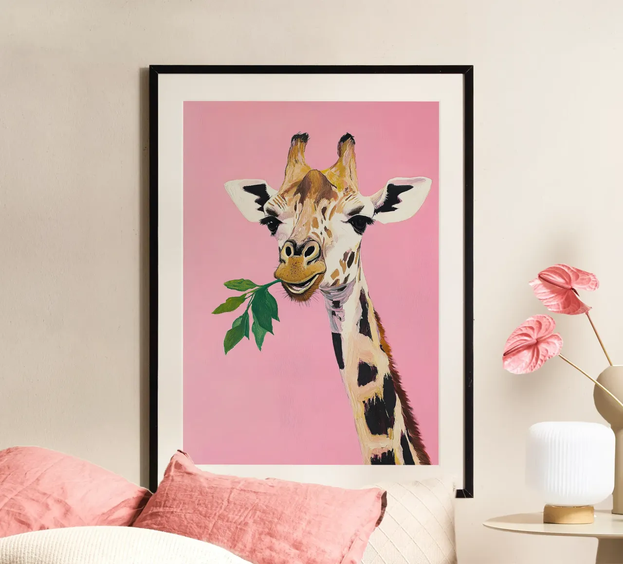Giraffa carta hahnemühle da Euphoria Theresa