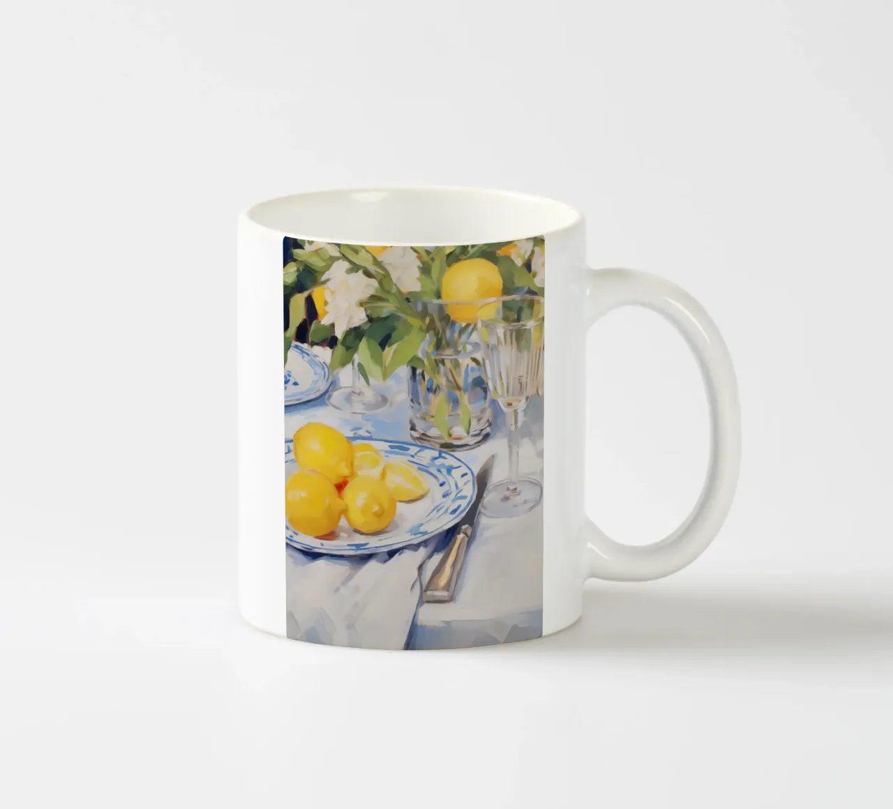 Boho Bella Vita 21 Lemons 1 tazza in ceramica da Boho Print Collection