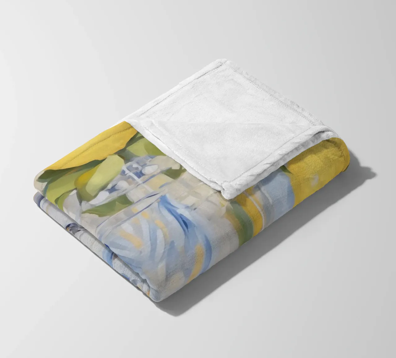 Boho Bella Vita 21 Lemons 2 coperta in pile da Boho Print Collection