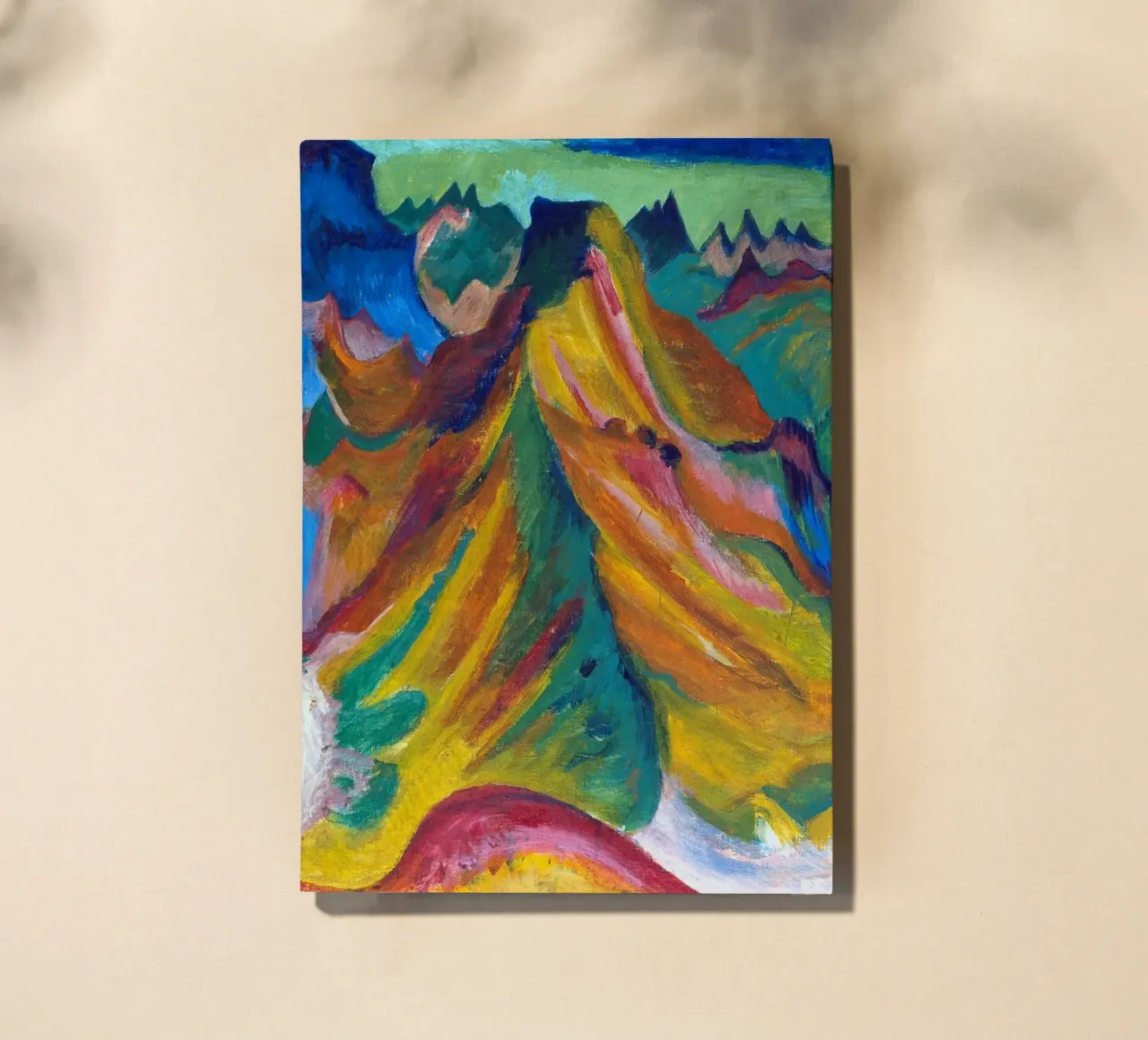 Kirchner - The mountain. Weissfluh and Schafgrind notebook by ARTOTHEK