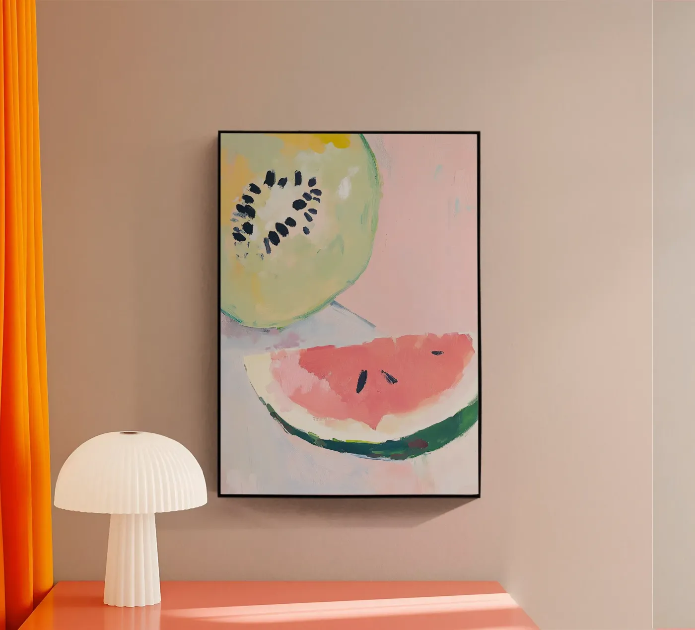 Wassermelone Acryl-Glas von Euphoria Theresa