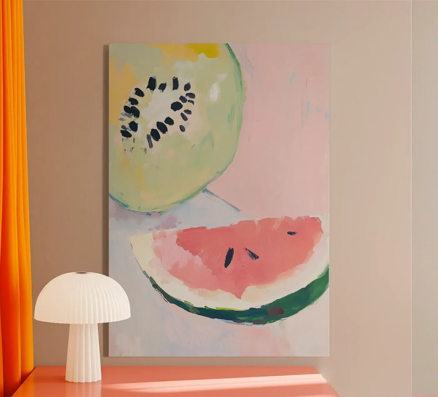 Wassermelone Acryl-Glas von Euphoria Theresa