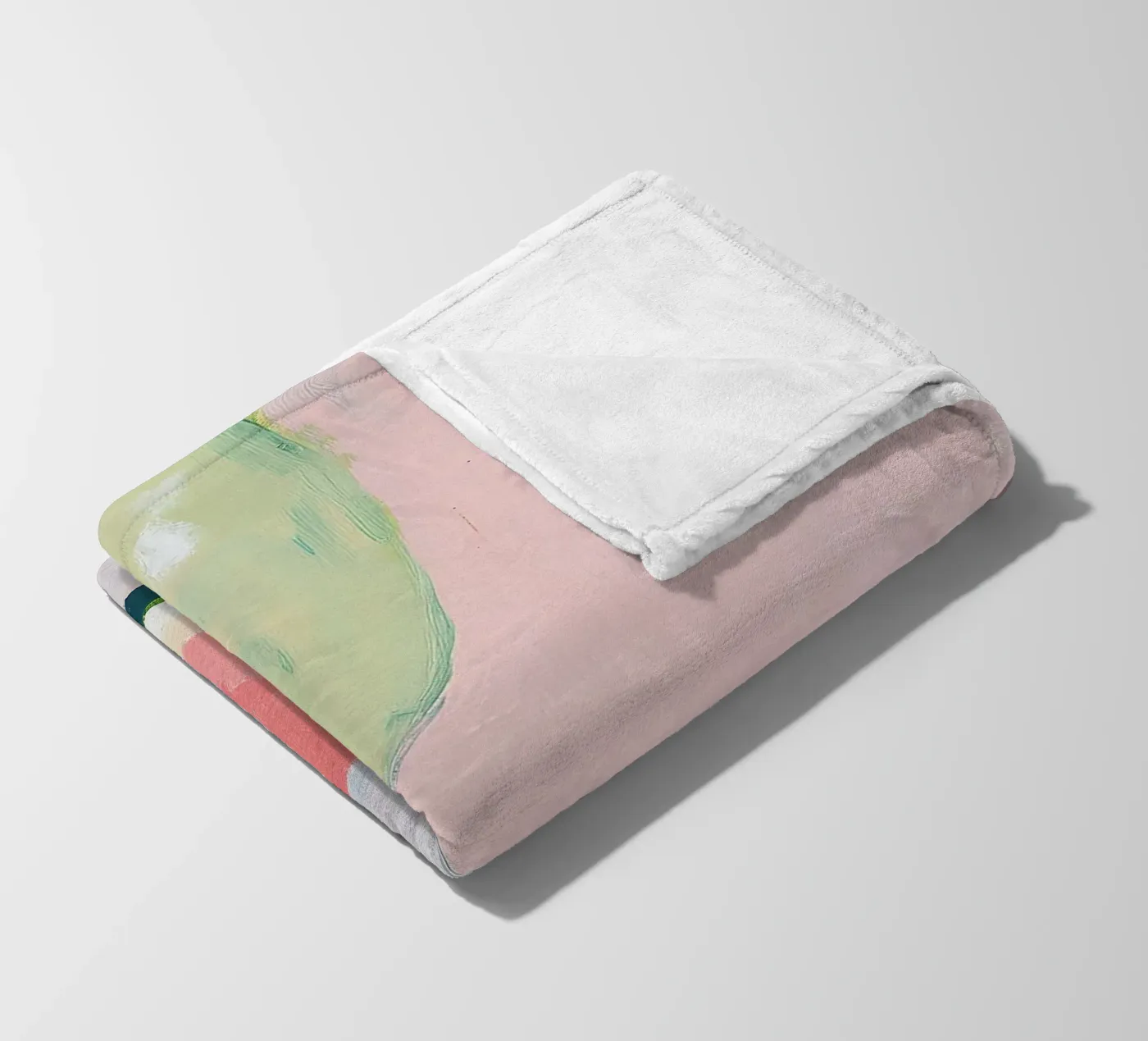Wassermelone Fleecedecke von Euphoria Theresa