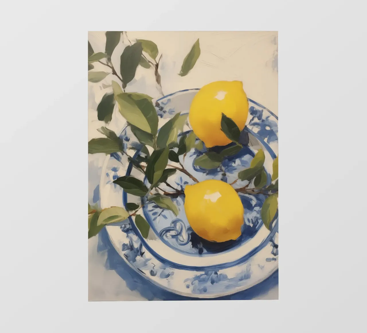 Boho Bella Vita 21 Lemons 3 pellicola backlit da Boho Print Collection