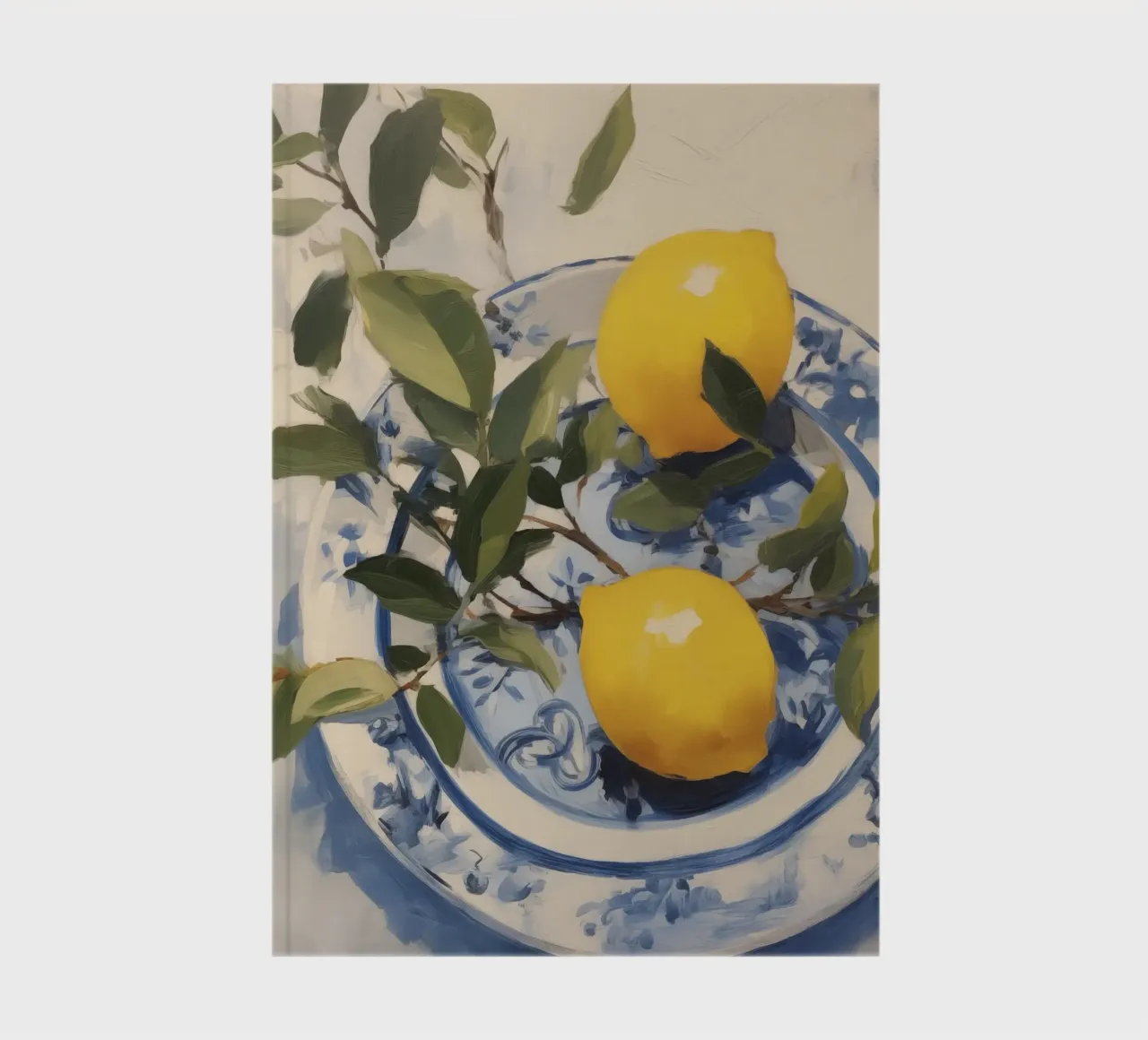 Boho Bella Vita 21 Lemons 3 notebook by Boho Print Collection