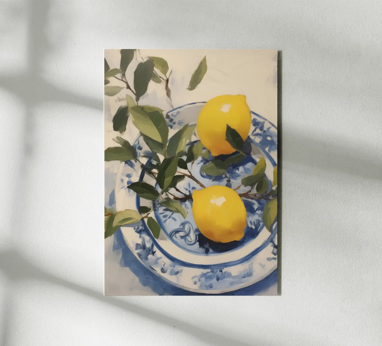 Boho Bella Vita 21 Lemons 3 alu-dibond by Boho Print Collection