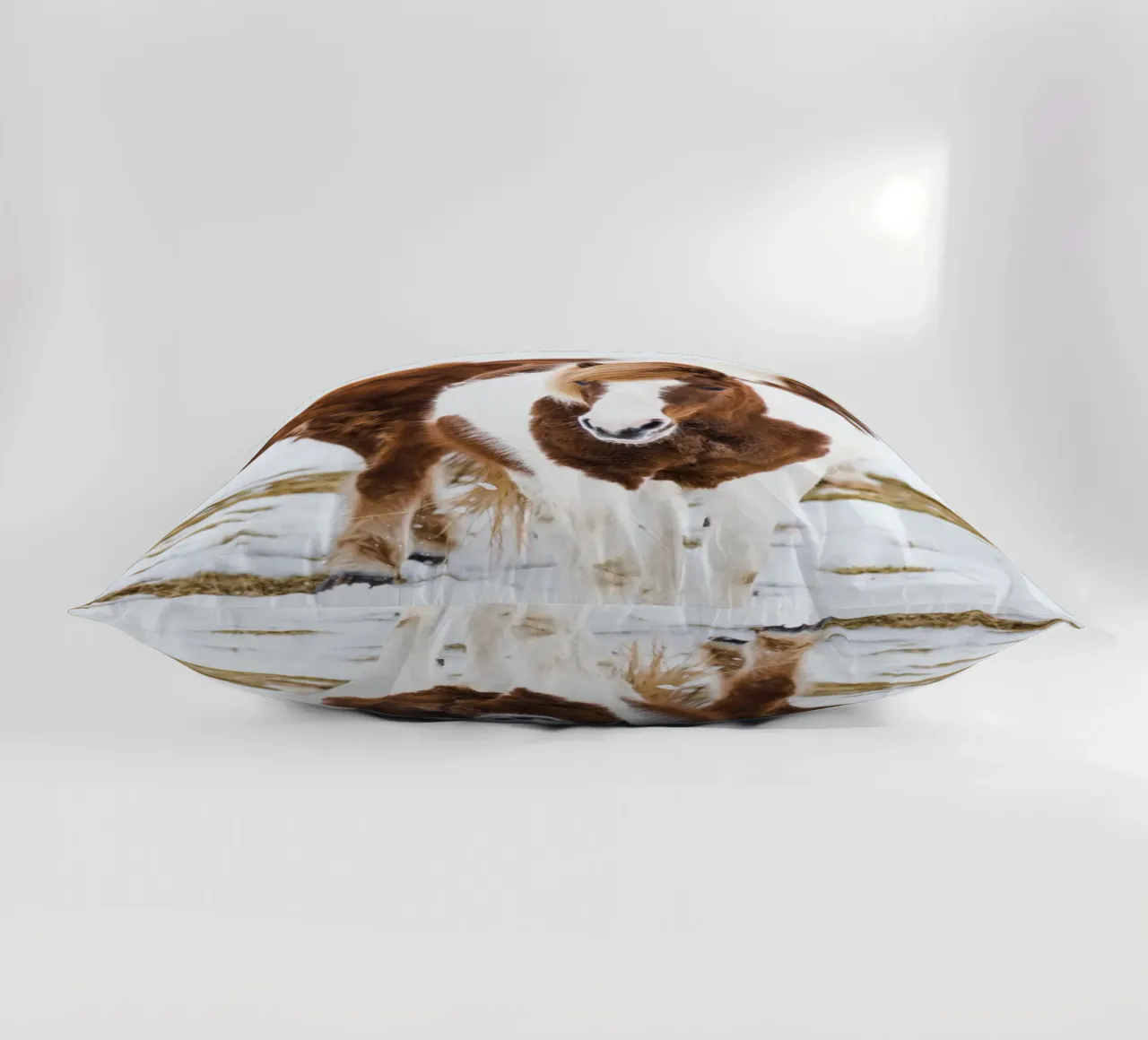 Cavalli islandesi in inverno cuscino da Whole©