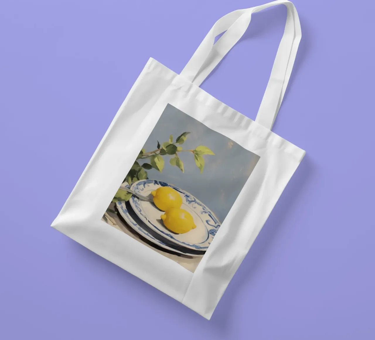 Boho Bella Vita 21 Lemons 4 tote bag by Boho Print Collection