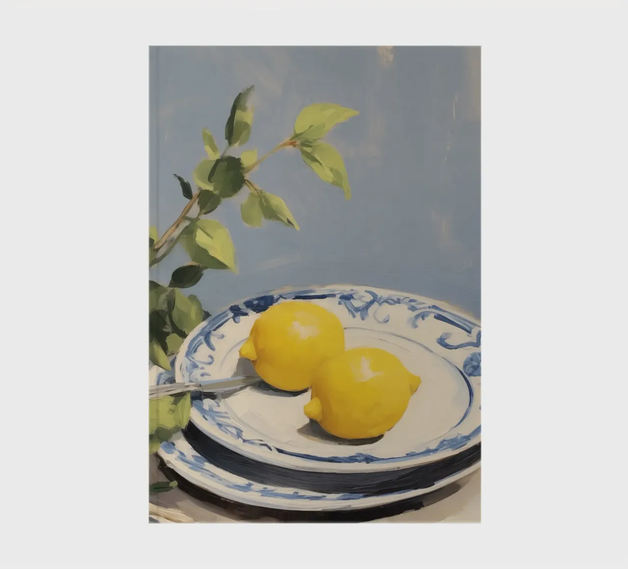 Boho Bella Vita 21 Lemons 4 notebook by Boho Print Collection