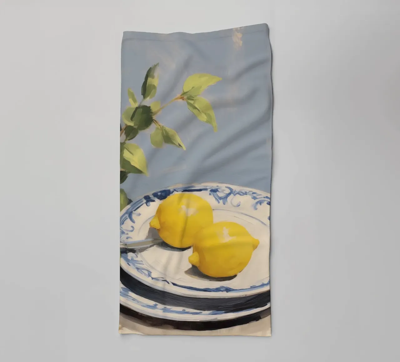 Boho Bella Vita 21 Lemons 4 towel by Boho Print Collection