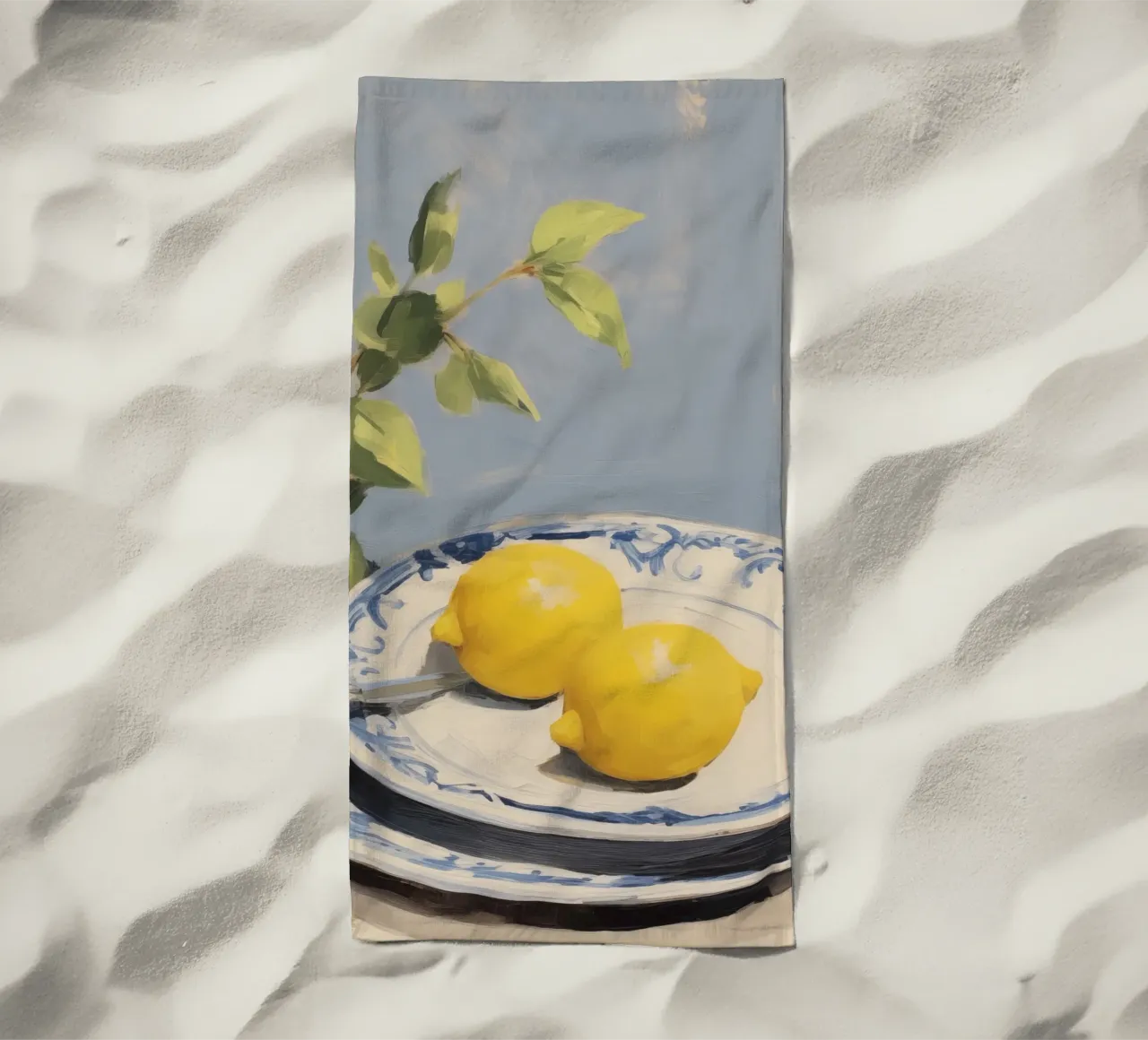Boho Bella Vita 21 Lemons 4 telo mare da Boho Print Collection