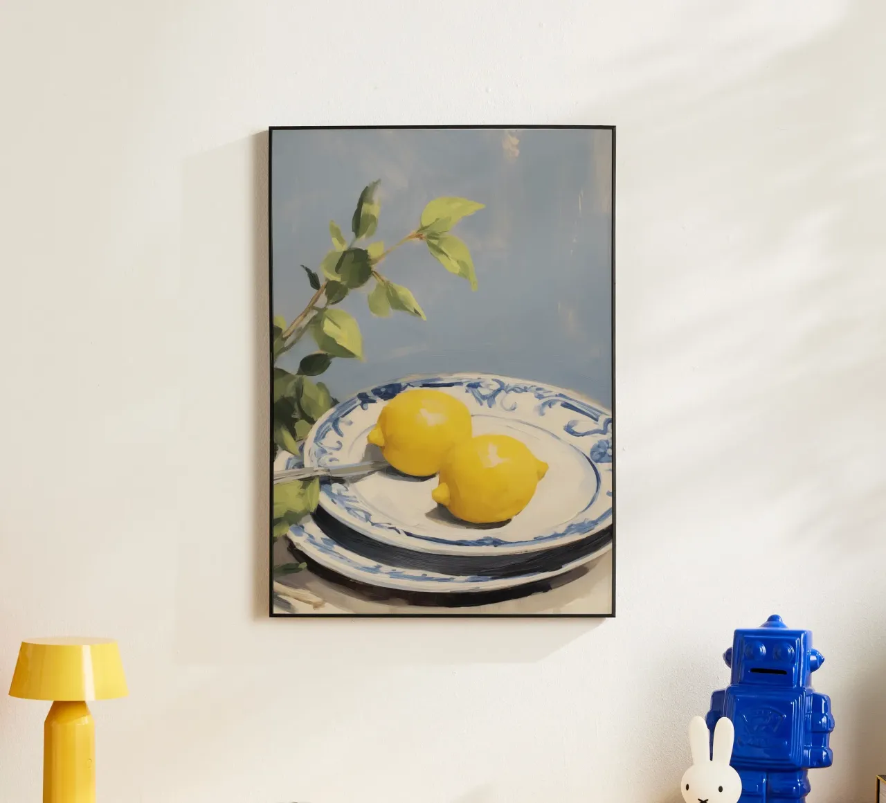 Boho Bella Vita 21 Lemons 4 placa de forex de Boho Print Collection